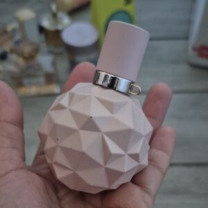 Geometric Blush Pink Perfume Bottle
